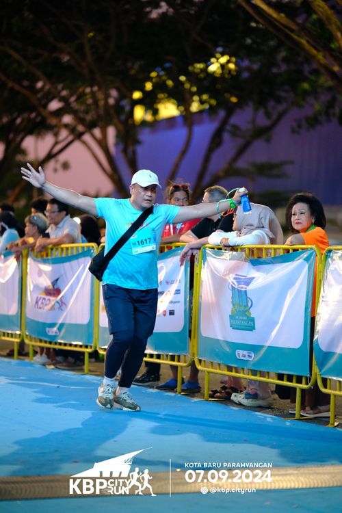 Race photo from KBP City Run 2024