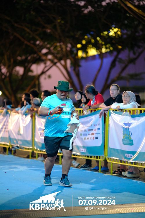 Race photo from KBP City Run 2024
