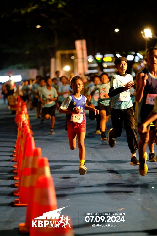 Race photo from KBP City Run 2024
