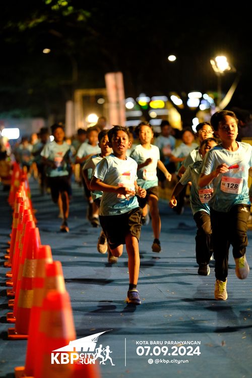 Race photo from KBP City Run 2024