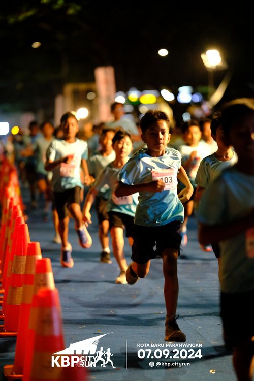 Race photo from KBP City Run 2024