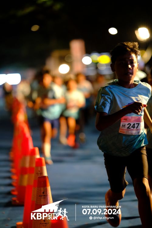 Race photo from KBP City Run 2024