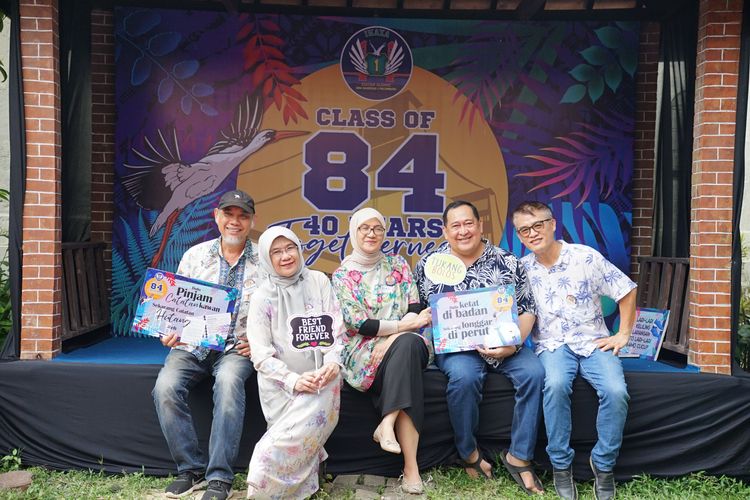 Race photo from Class of 84, 40 Years Togetherness