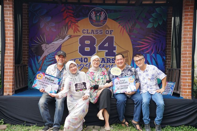 Race photo from Class of 84, 40 Years Togetherness