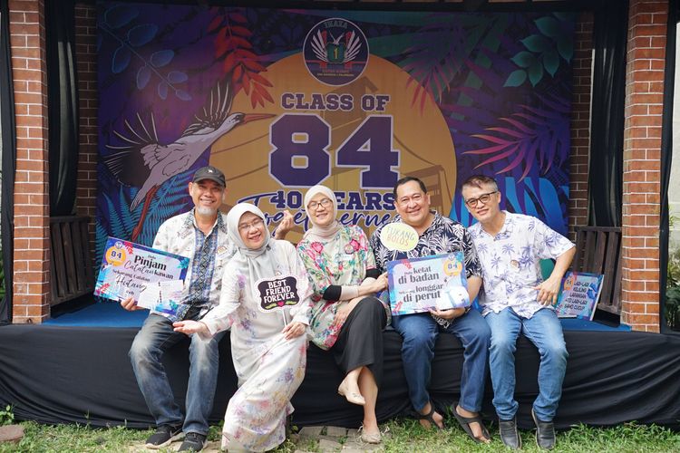 Race photo from Class of 84, 40 Years Togetherness