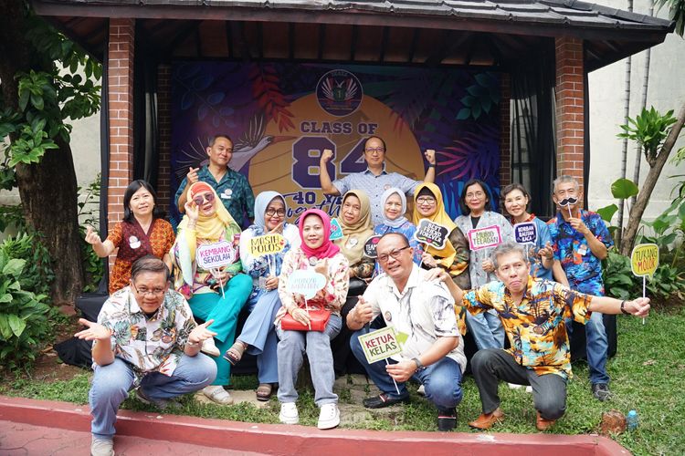 Race photo from Class of 84, 40 Years Togetherness