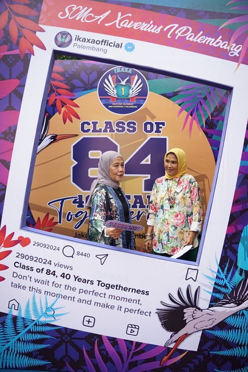 Race photo from Class of 84, 40 Years Togetherness