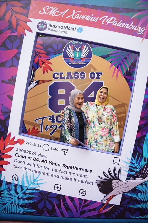 Race photo from Class of 84, 40 Years Togetherness