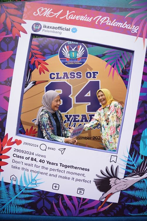 Race photo from Class of 84, 40 Years Togetherness