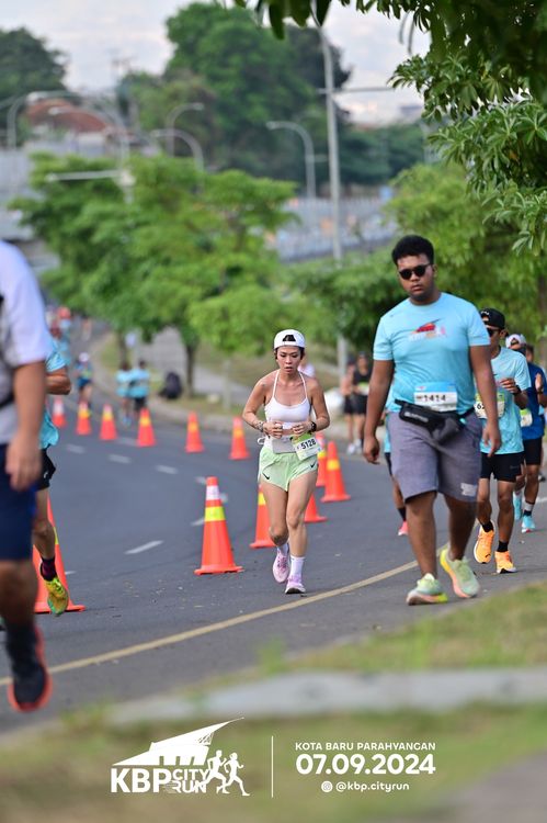 Race photo from KBP City Run 2024