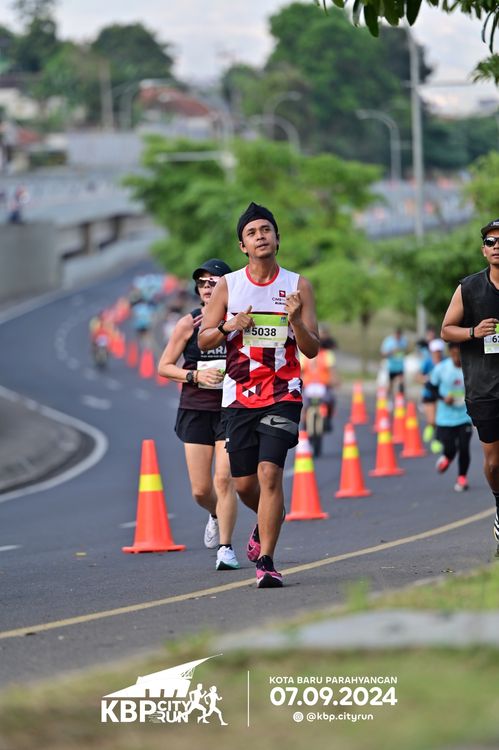Race photo from KBP City Run 2024