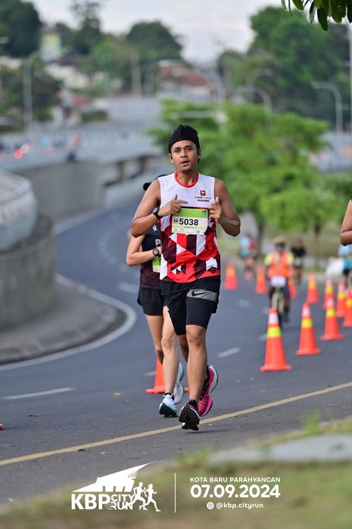 Race photo from KBP City Run 2024