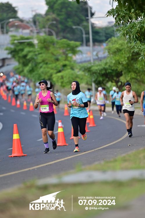 Race photo from KBP City Run 2024