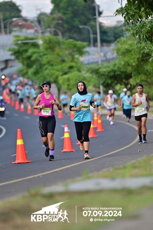 Race photo from KBP City Run 2024