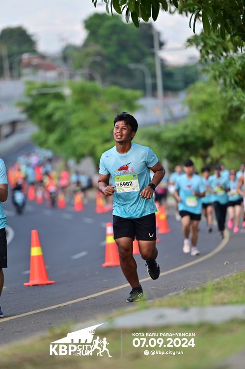 Race photo from KBP City Run 2024