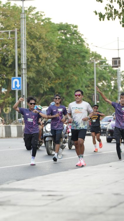 Race photo from ABR 2024 VIBES