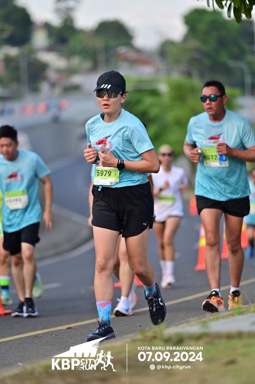 Race photo from KBP City Run 2024
