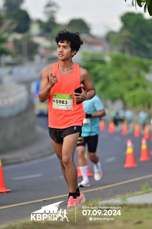 Race photo from KBP City Run 2024