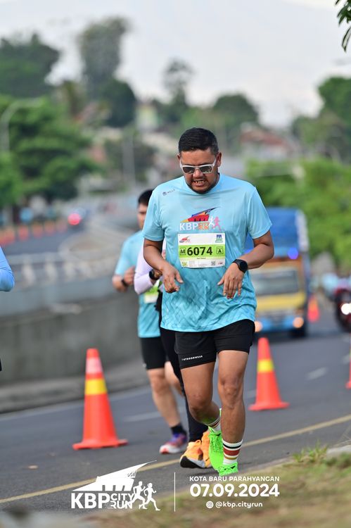 Race photo from KBP City Run 2024