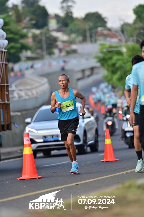 Race photo from KBP City Run 2024