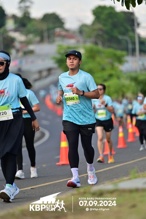 Race photo from KBP City Run 2024