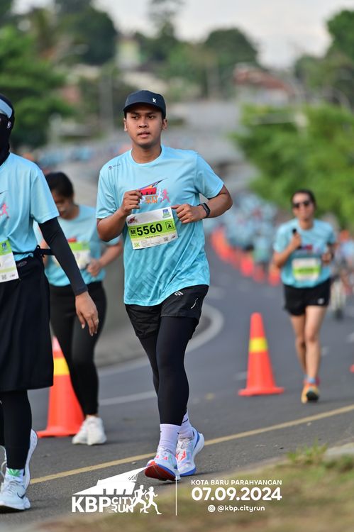 Race photo from KBP City Run 2024