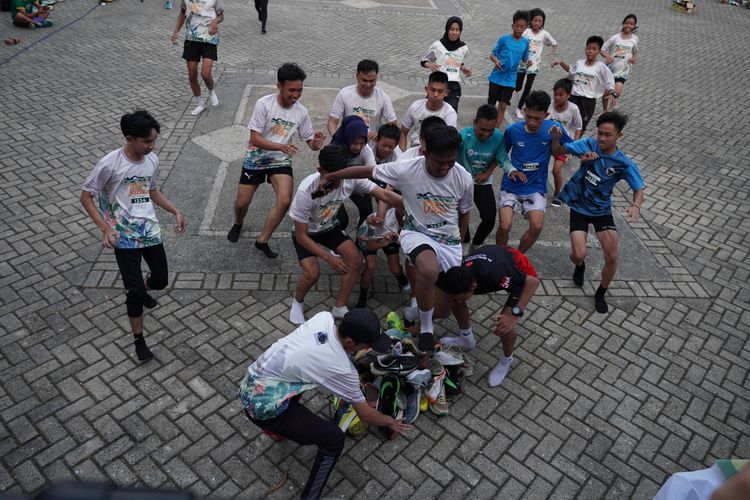 Race photo from ABR 2024 VIBES