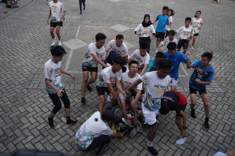 Race photo from ABR 2024 VIBES
