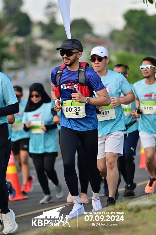 Race photo from KBP City Run 2024