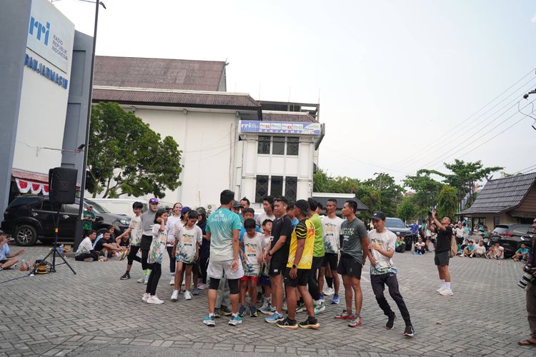 Race photo from ABR 2024 VIBES