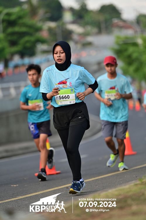 Race photo from KBP City Run 2024