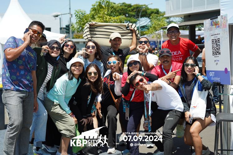Race photo from KBP City Run 2024