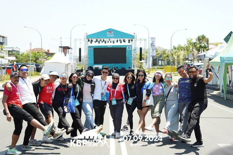 Race photo from KBP City Run 2024