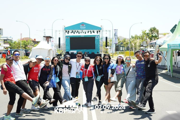 Race photo from KBP City Run 2024