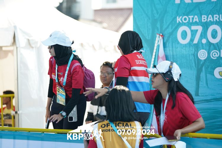 Race photo from KBP City Run 2024