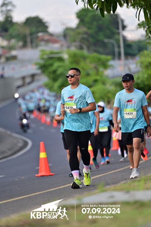 Race photo from KBP City Run 2024