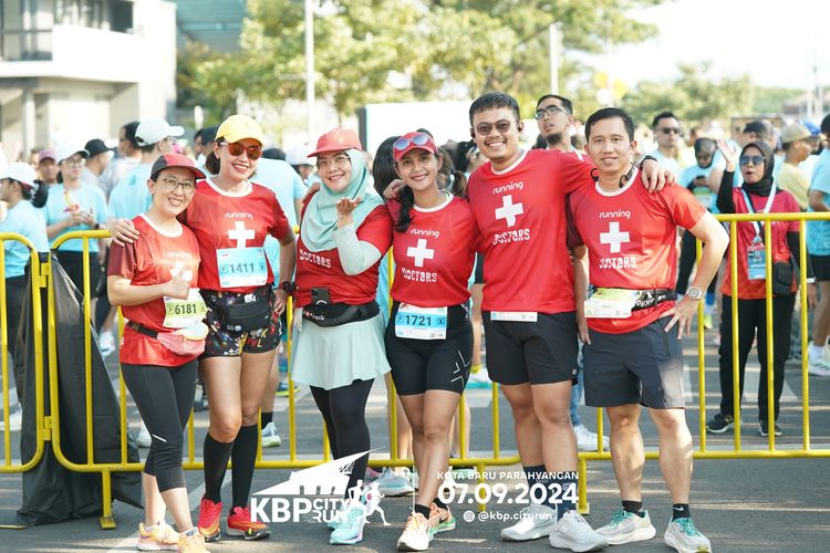 Race photo from KBP City Run 2024