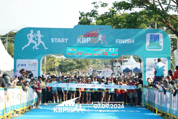 Race photo from KBP City Run 2024