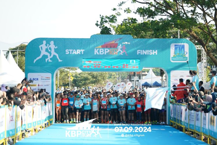 Race photo from KBP City Run 2024