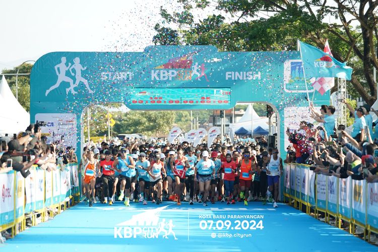 Race photo from KBP City Run 2024