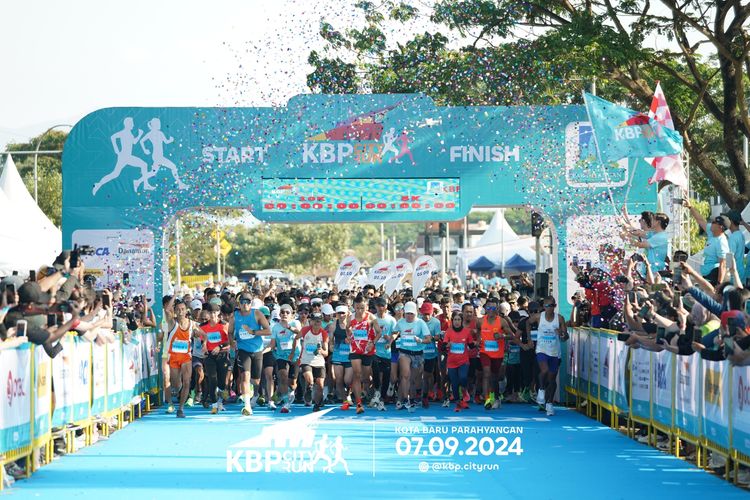 Race photo from KBP City Run 2024