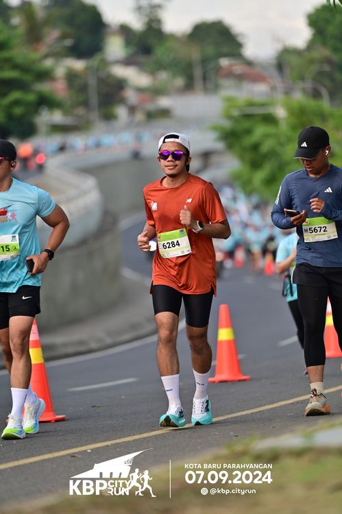 Race photo from KBP City Run 2024