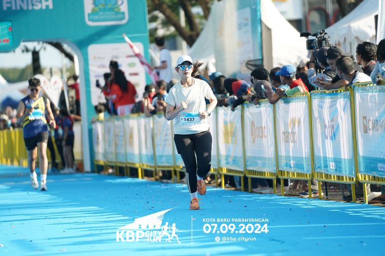Race photo from KBP City Run 2024