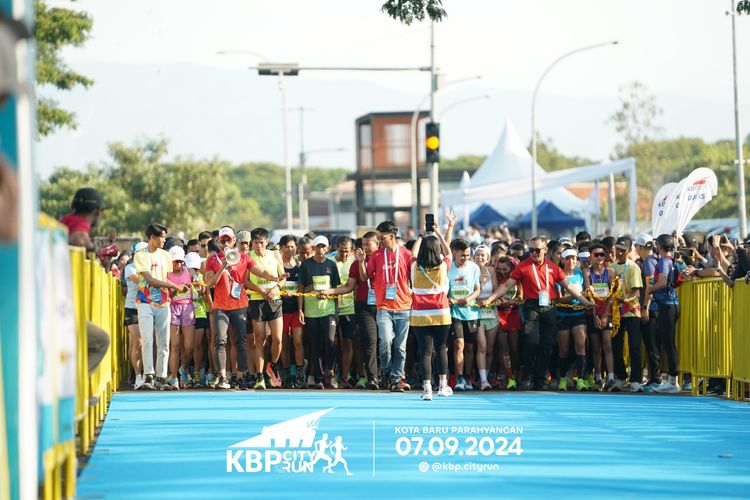 Race photo from KBP City Run 2024