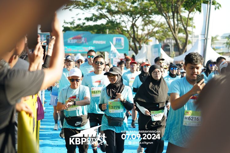 Race photo from KBP City Run 2024