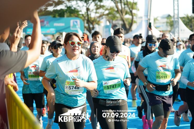 Race photo from KBP City Run 2024
