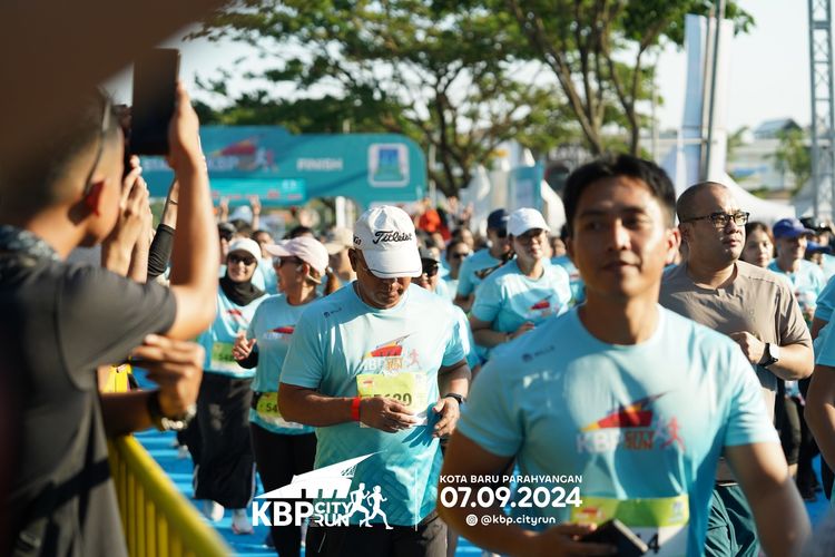 Race photo from KBP City Run 2024