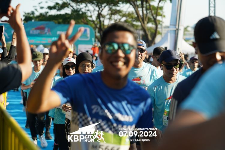 Race photo from KBP City Run 2024