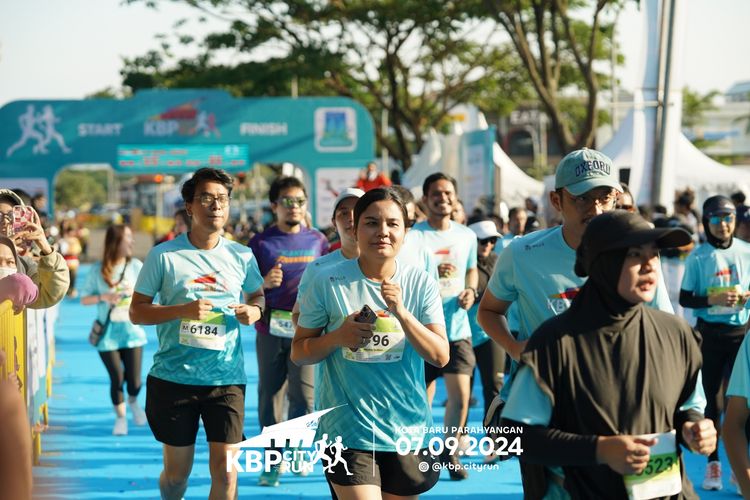 Race photo from KBP City Run 2024