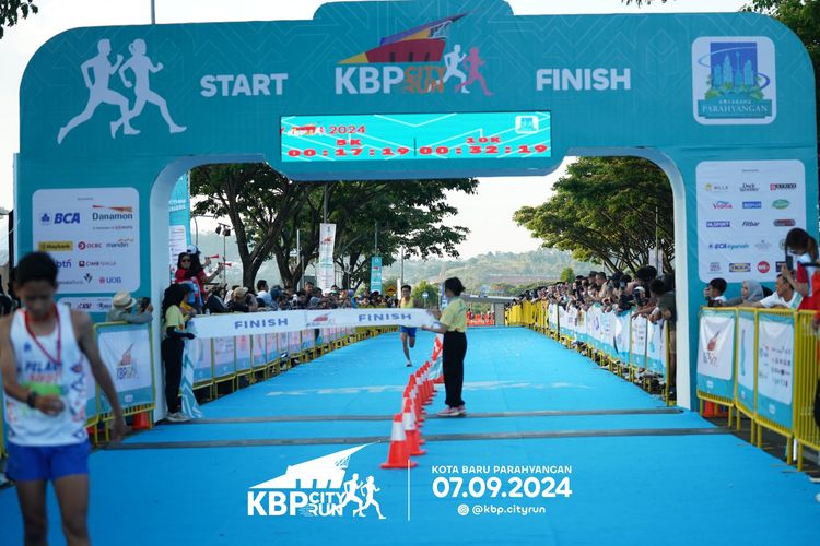 Race photo from KBP City Run 2024
